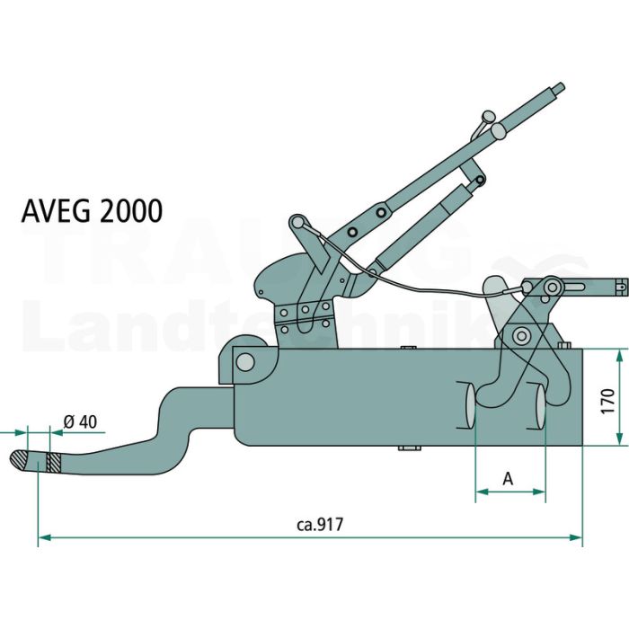 Auflaufeinrichtung AVEG 2000 Auflaufeinrichtung AVEG 2000