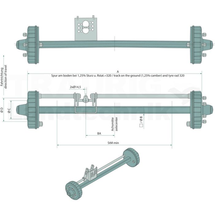 Bremsachse GS 4006