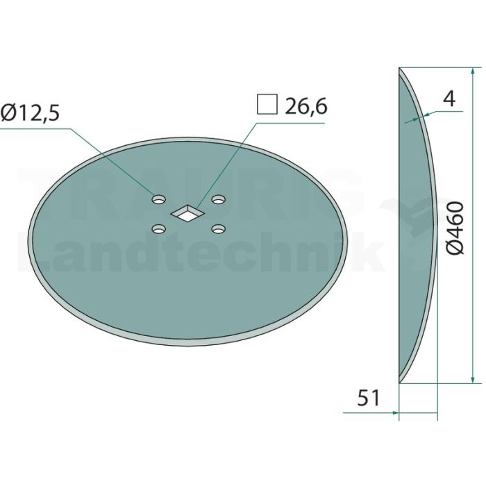 Hopfenscheibe 460 x 4 Hopfenscheibe 460 x 4