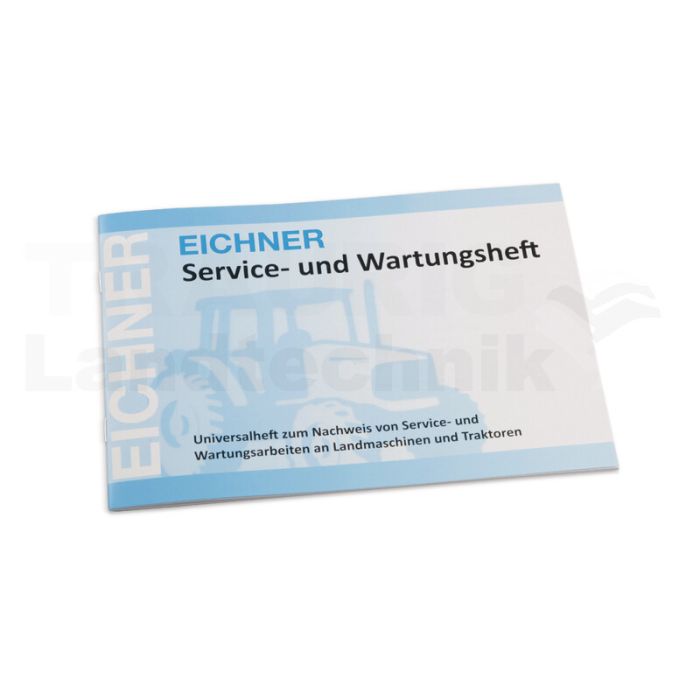VE10 Service- und Wartungsheft VE10 Service- und Wartungsheft