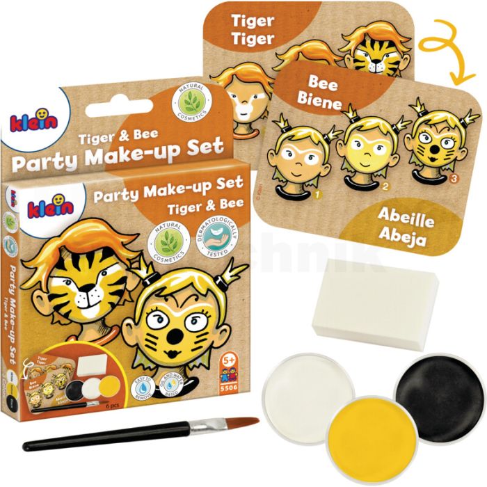 Partyschmink-Set ''Tiger-Biene'' Partyschmink-Set ''Tiger-Biene''