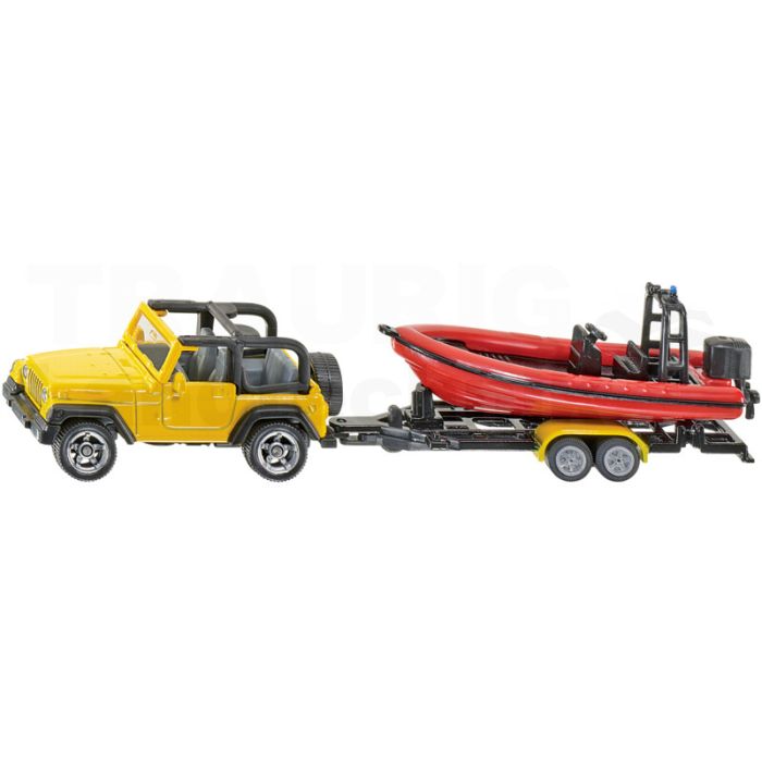 Jeep mit Boot Jeep mit Boot