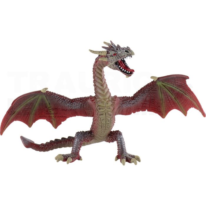 Drache fliegend rotbraun Drache fliegend rotbraun