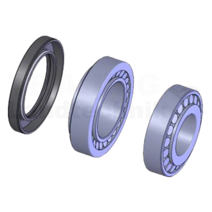 Radlagersatz 30206 / 30208 mit Dichtring