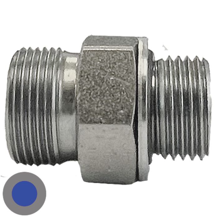GA 1.11/16 M-ORFS x 1.1/8 M-BSP-ORK