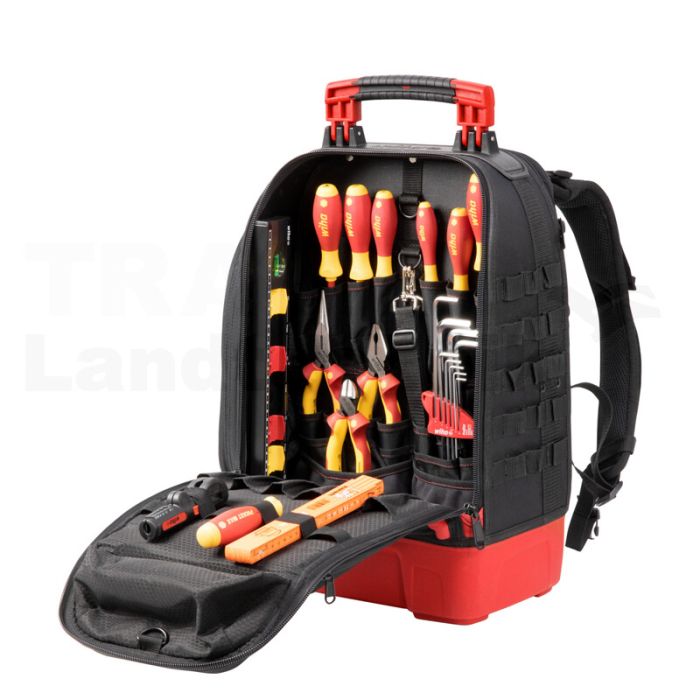Werkzeugrucksack electric 27-tlg. Werkzeugrucksack electric 27-tlg.
