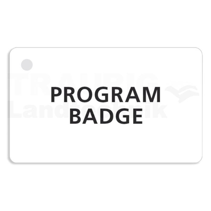 RFID Program Badge