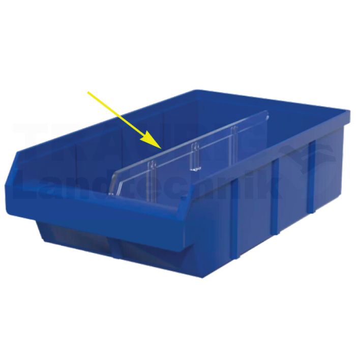 Abtrenner 80x280 mm Transparent-PP