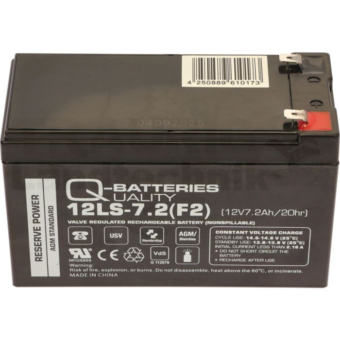 Batterie 12V / 7,2AH Batterie 12V / 7,2AH