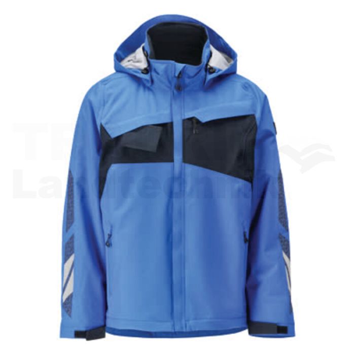 Winterjacke Azurblau/Schwarzblau 3XL