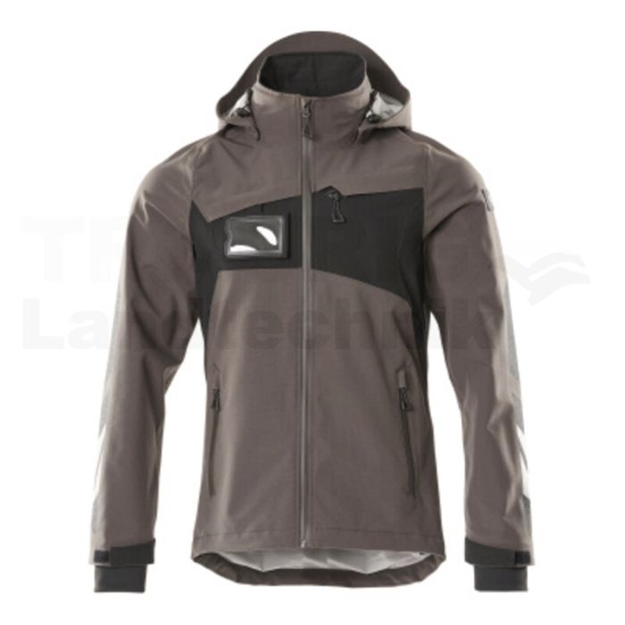 Hardshell Jacke Anthrazit/Schwarz 4XL