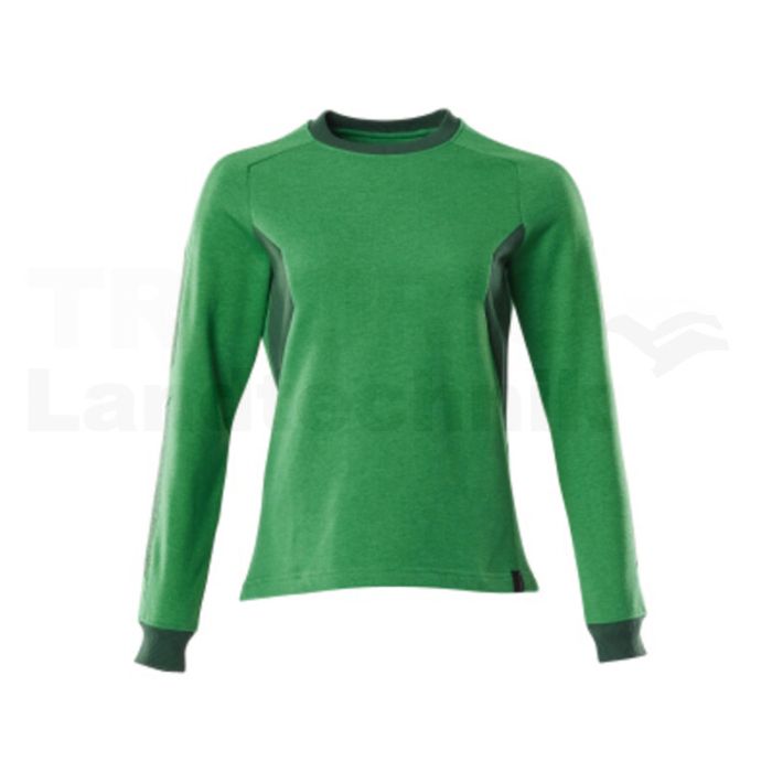 Sweatshirt Grasgrün/Grün 5XLONE