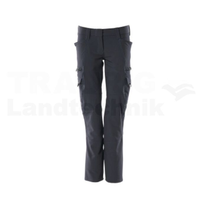 Hose mit Schenkeltaschen sw/blau82C40