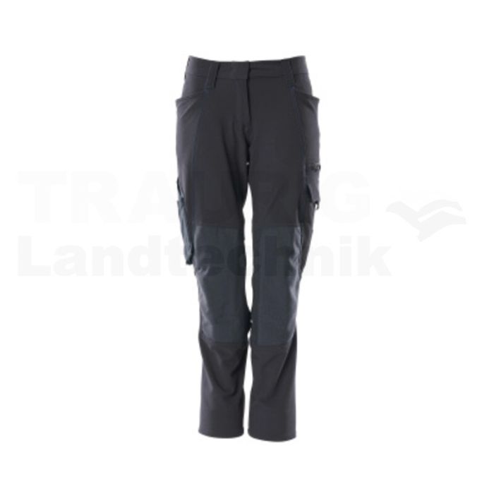 Hose mit Knietaschen Schwarzblau 76C34