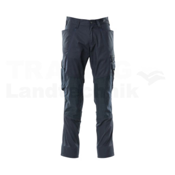 Hose mit Knietaschen Schwarzblau 90C47