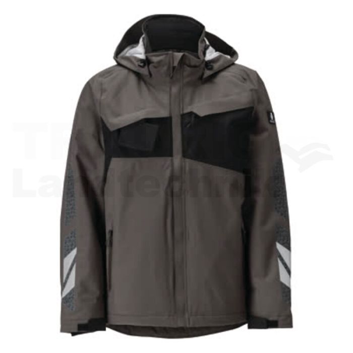 Winterjacke Dunkelanthrazit/Schwarz 3XL