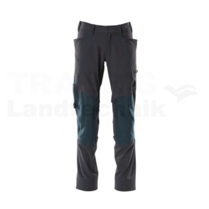 Hose mit Knietaschen Schwarzblau 82C42