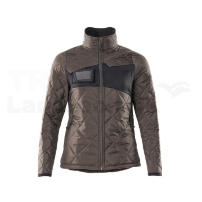Thermojacke Dunkelanthrazit/Schwarz S
