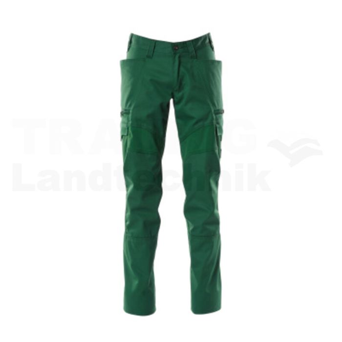 Hose mit Schenkeltaschen Grün 82C51