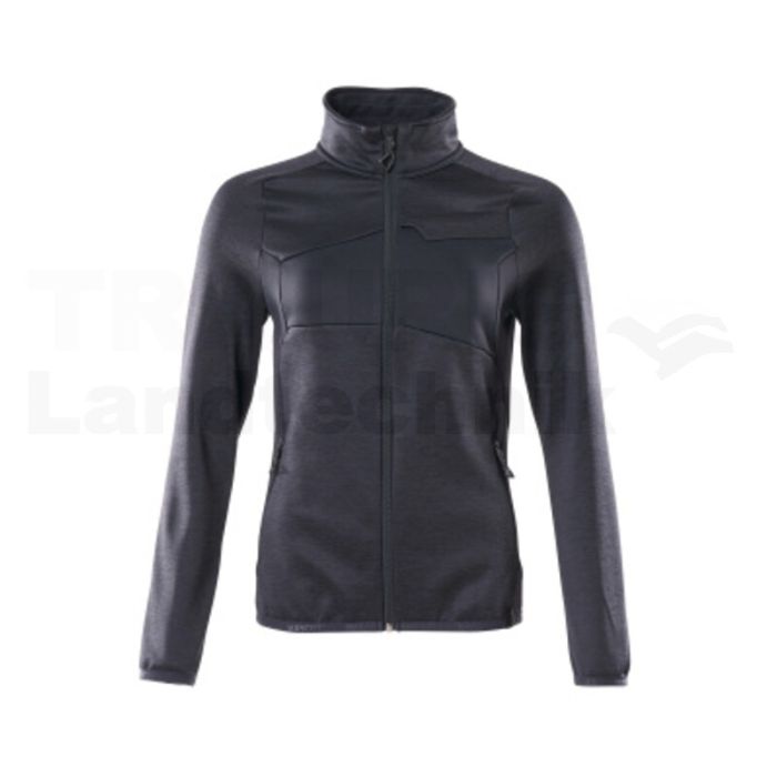 Fleecepullover  Schwarzblau L