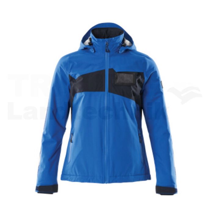 Winterjacke Azurblau/Schwarzblau 4XL