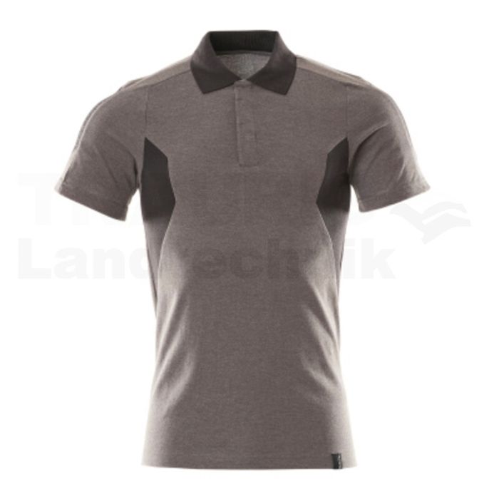 Polo-Shirt Anthrazit/Schwarz S  ONE