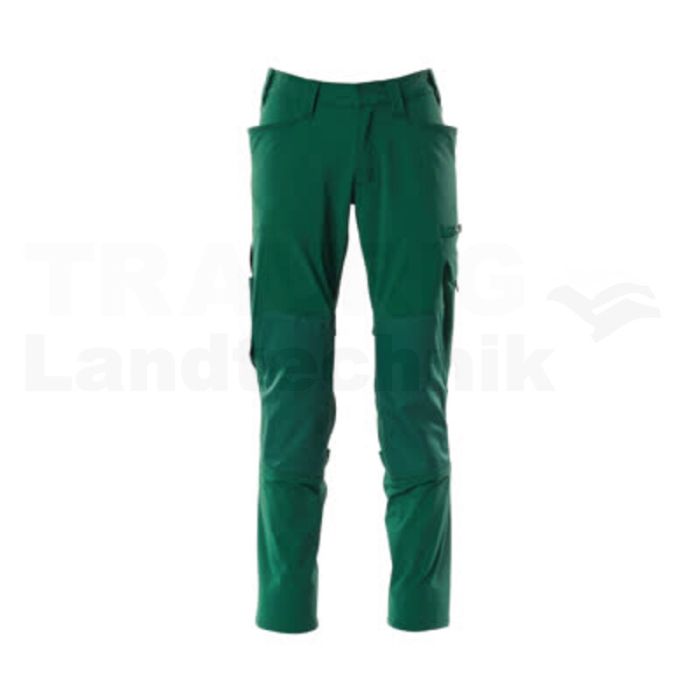 Hose mit Knietaschen Grün 82C48