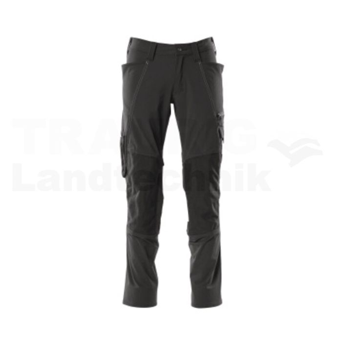 Hose mit Knietaschen Schwarz 82C51