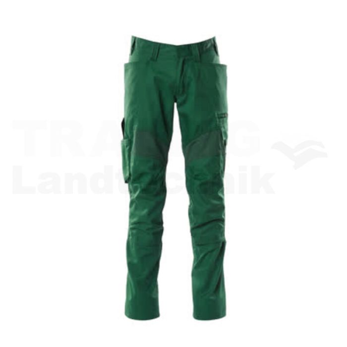 Hose mit Knietaschen Grün 82C66