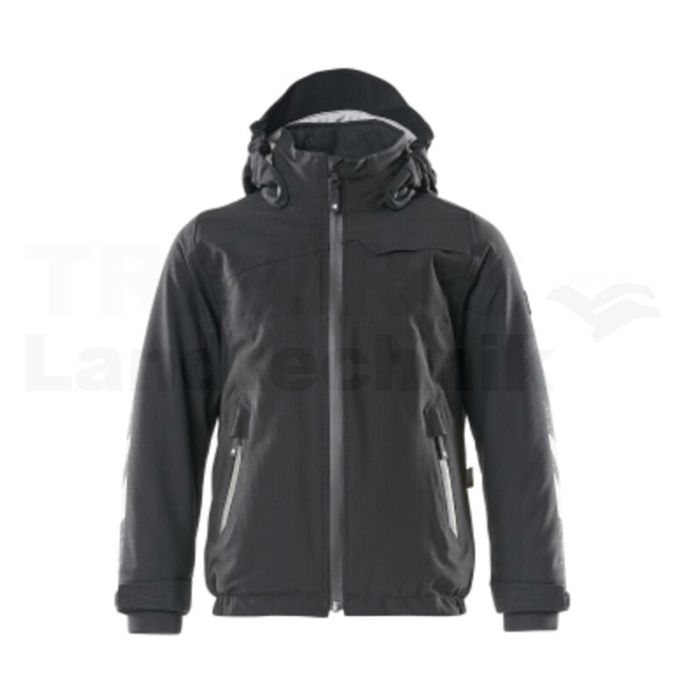 Kinder Winterjacke Schwarz 116 Kinder Winterjacke Schwarz 116