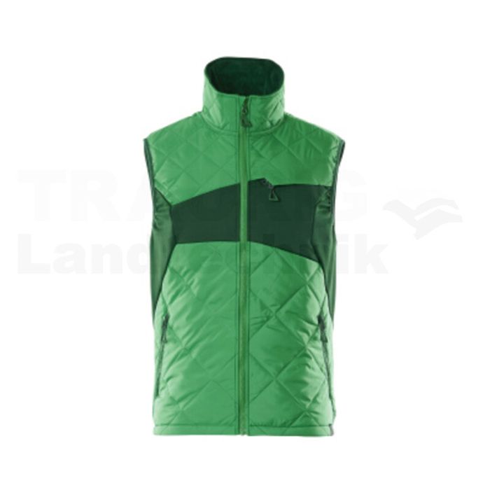 Thermoweste Grasgrün/Grün XL