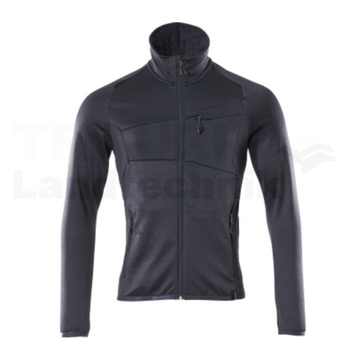 Fleecepullover  Schwarzblau L