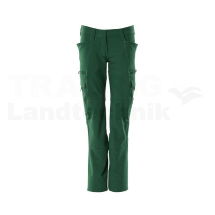 Hose mit Schenkeltaschen Grün 82C52