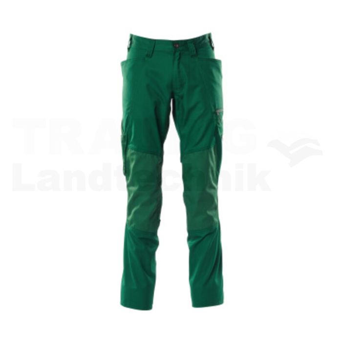 Hose mit Knietaschen Grün 90C62