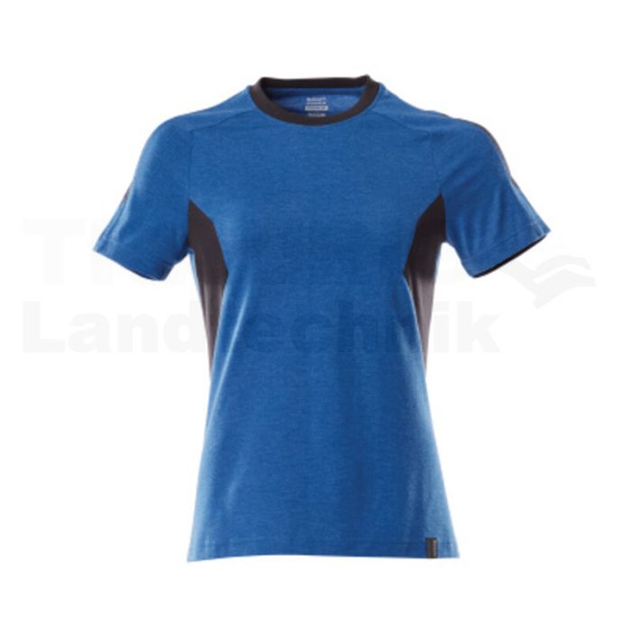 T-Shirt Azurblau/Schwarzblau M  ONE