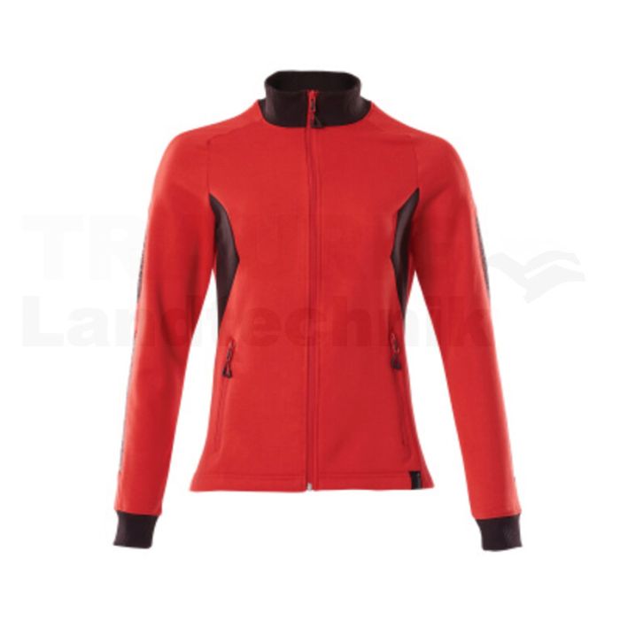 Sweatshirt  Verkehrsrot/Schwarz XS ONE