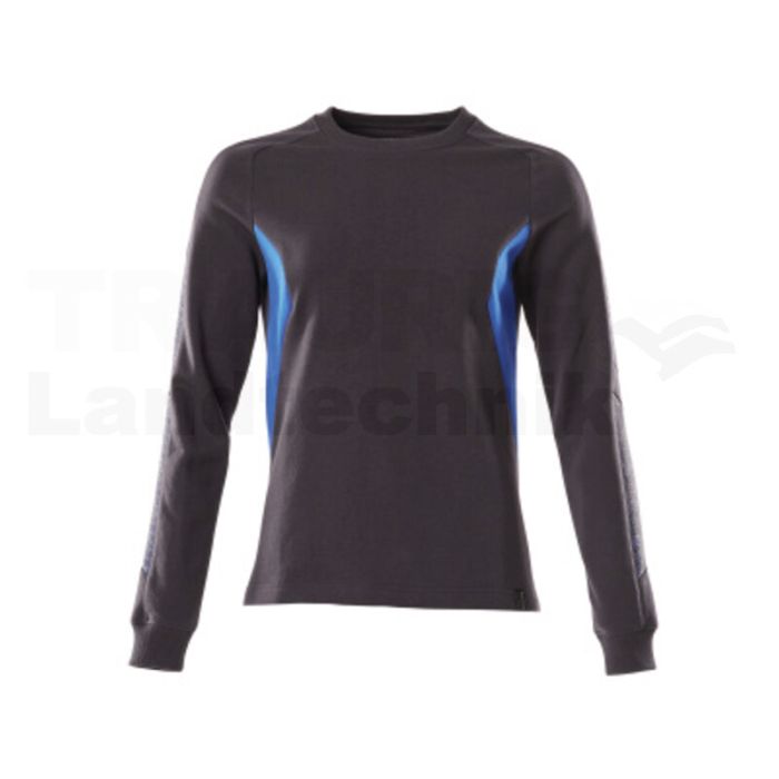 Sweatshirt Schwarzblau/Azurblau 5XLONE