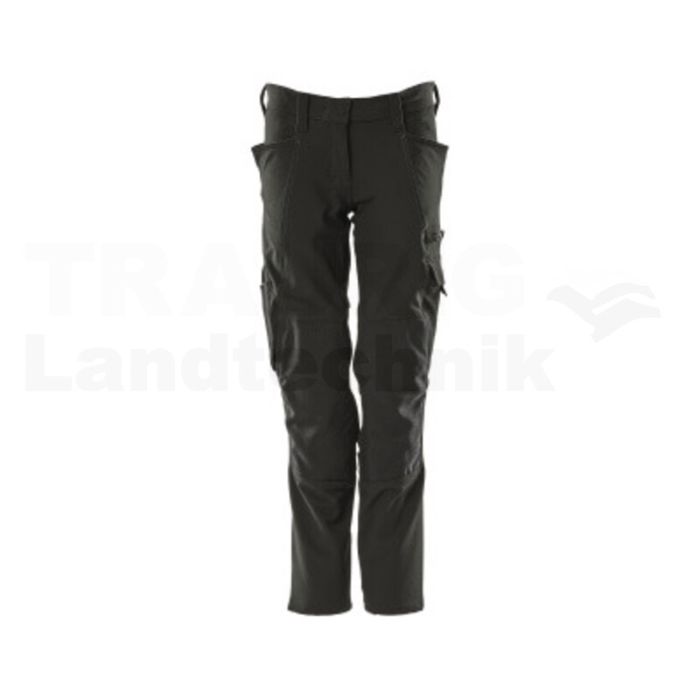 Hose mit Knietaschen Schwarz 76C44