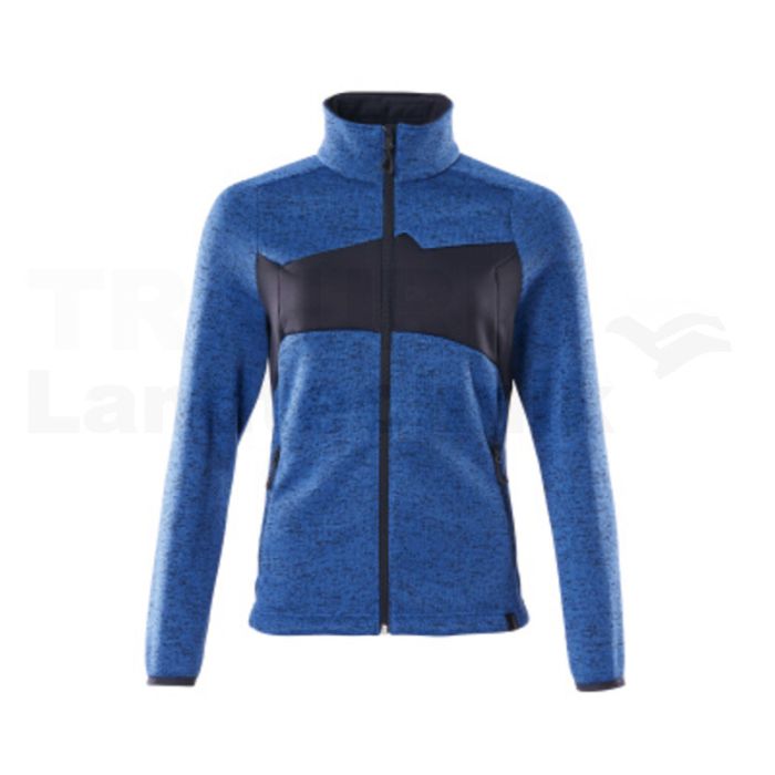 Strickpullover  Azurblau/Schwarzblau S
