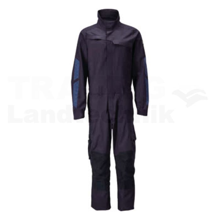 Overall mit Knietaschen Schwarzblau XS