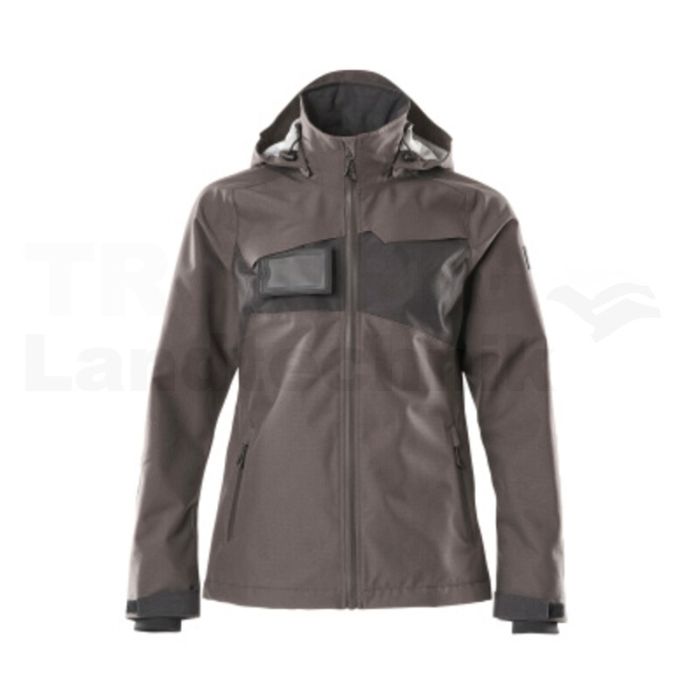 Hardshell Jacke Anthrazit/Schwarz S