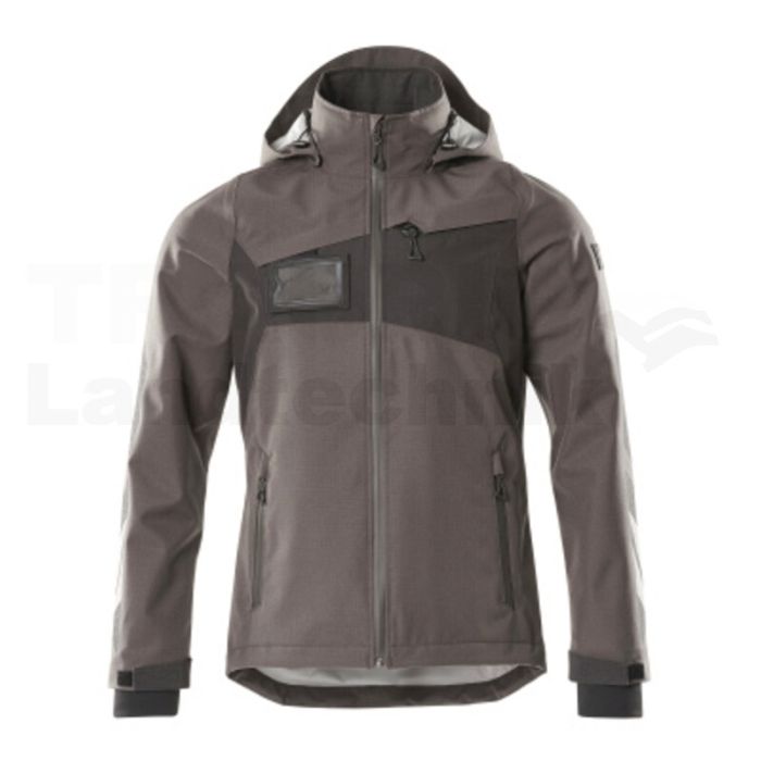 Hardshell Jacke Anthrazit/Schwarz 3XL