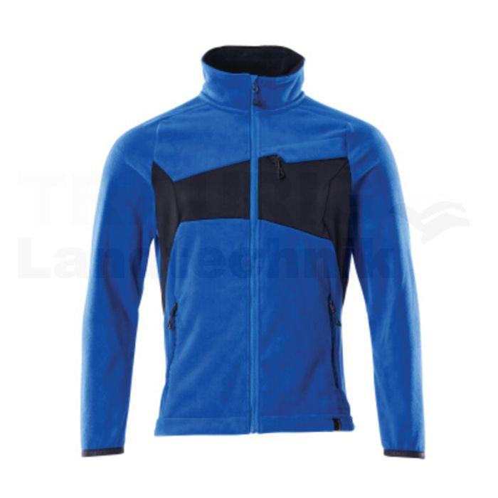 Fleecejacke Azurblau/Schwarzblau L