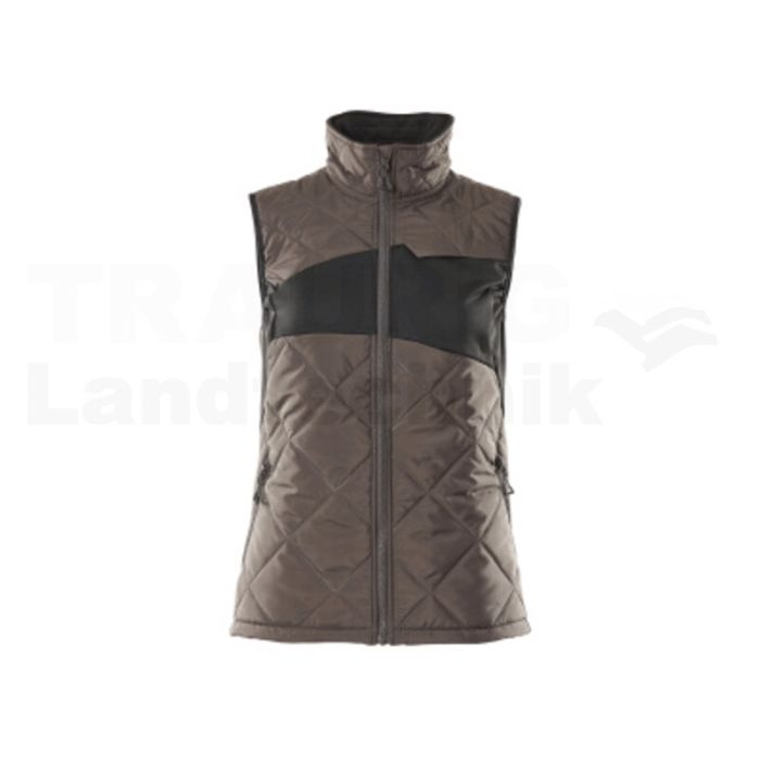 Thermoweste Dunkelanthrazit/Schwarz 4XL
