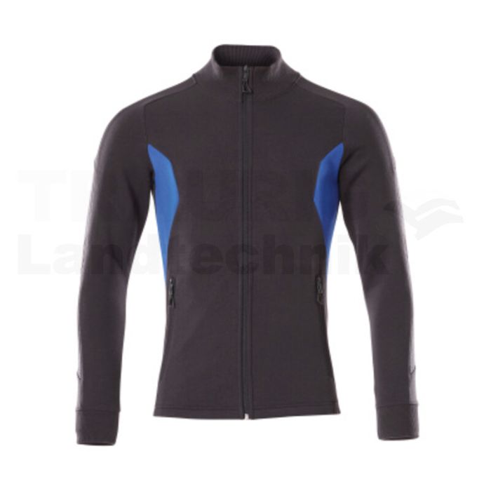 Sweatshirt  Schwarzblau/Azurblau XL ONE