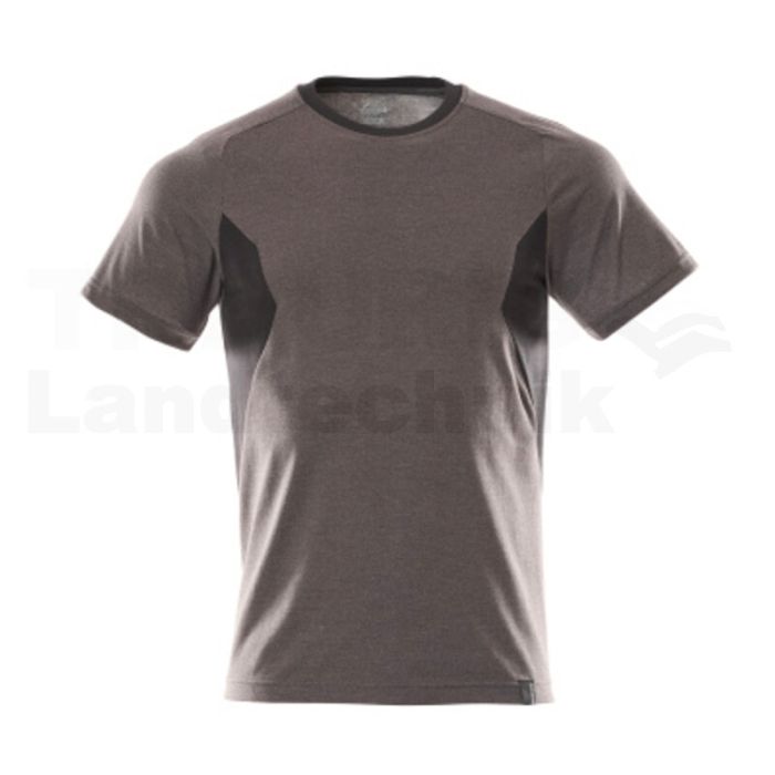 T-Shirt Dunkelanthrazit/Schwarz S  ONE