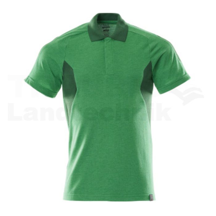 Polo-Shirt Grasgrün/Grün XS ONE