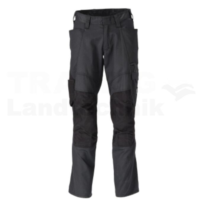 Hose mit Knietaschen Schwarz 82C49