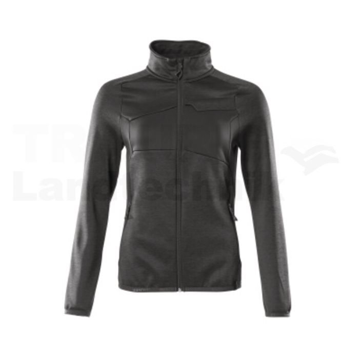 Fleecepullover  Schwarz XL