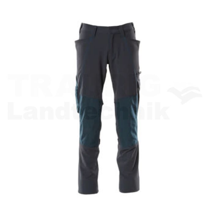 Hose mit Knietaschen Schwarzblau 82C54